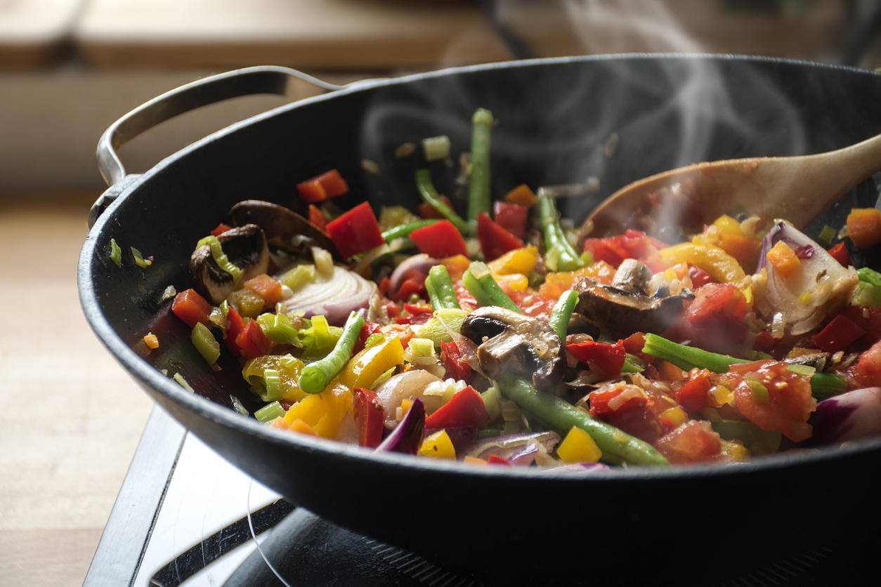 Rappel de poêlées de légumes à cause de la présence de morceaux de verre