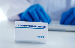 simulated box of hydroxychloroquine